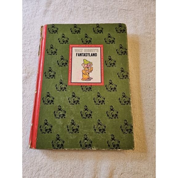 Other - Vintage 1965 ~ Walt Disney's Fantasyland - Golden‎ Press Illustrated  Book